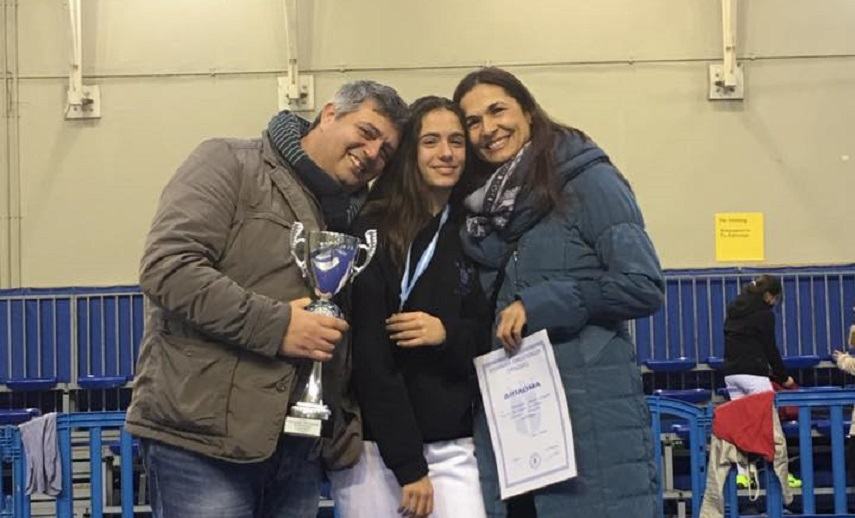 Πρωταθλήτρια Ελλάδος η αθλήτρια της ΑΛΜ  Σφακιανάκη Δήμητρα