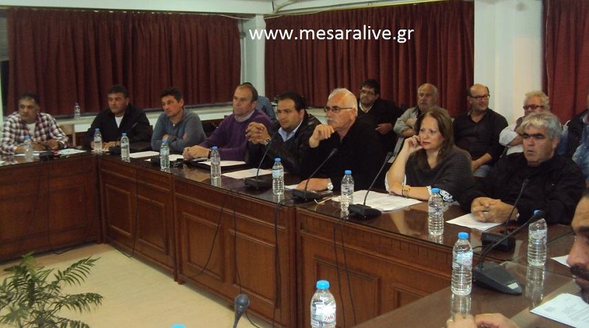 Αντιπαράθεση και βολές εκατέρωθεν στο έκτακτο Δ.Σ. Φαιστού για τον Προϋπολογισμό.