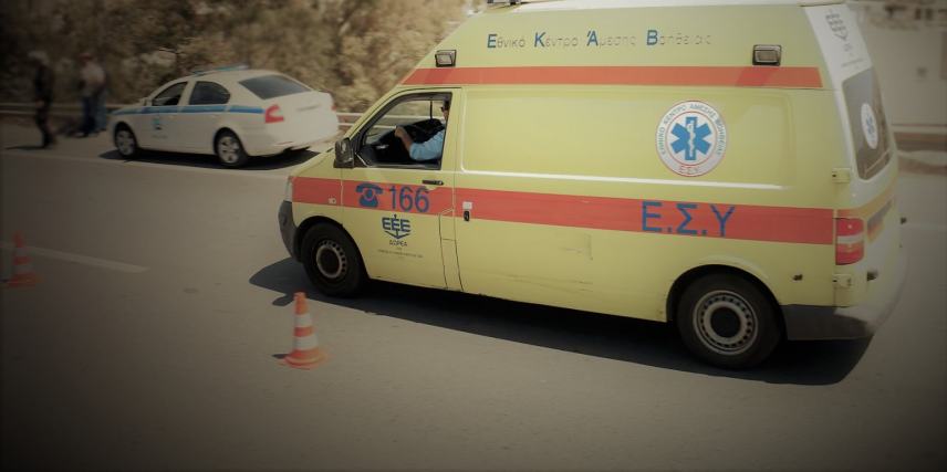 Σοβαρό τροχαίο με ανατροπή οχήματος και τραυματίες