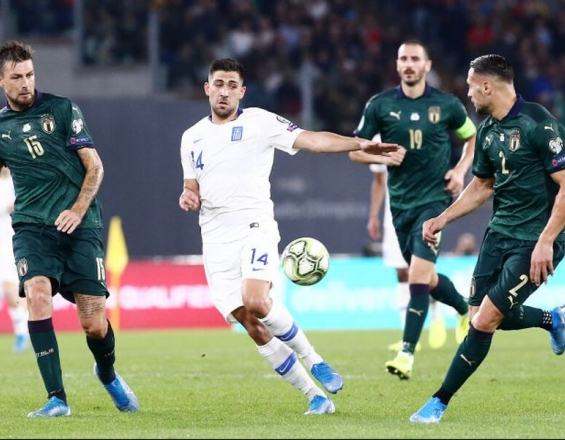 Ιταλία-Ελλαδα 2-0: Προσπάθησε η ανανεωμένη Εθνική