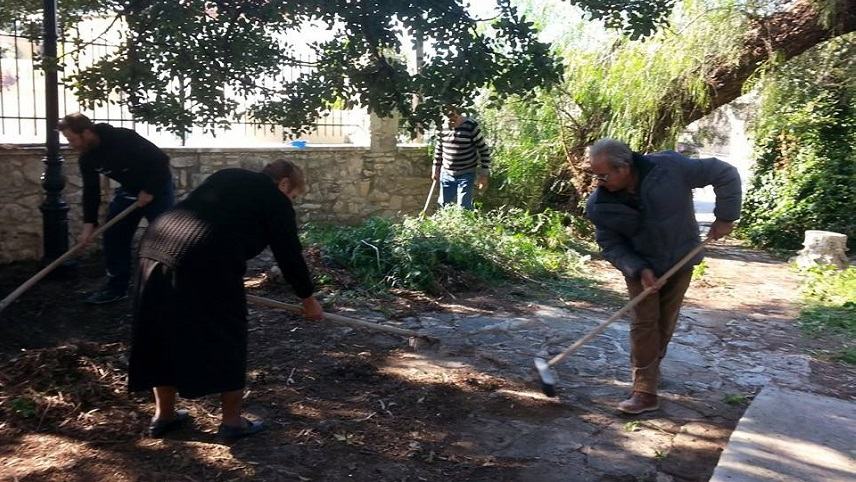 Όλοι μαζί για τον καθαρισμό και τη συντήρηση του Επισκοπείου των Αγίων Δέκα