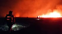 Σητεία: Υπο έλεγχο η φωτιά στον Χανδρά-Μεγάλη μάχη με τις φλόγες έδωσαν οι Πυροσβέστες