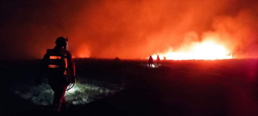 Σητεία: Υπο έλεγχο η φωτιά στον Χανδρά-Μεγάλη μάχη με τις φλόγες έδωσαν οι Πυροσβέστες