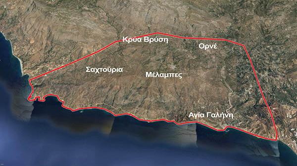 Μελέτη Περιβαλλοντικής Αποκατάστασης της πληγείσας από τις πυρκαγιές περιοχής