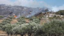Σε ύφεση η φωτιά στην περιοχή του Δήμου Μινώα Πεδιάδος