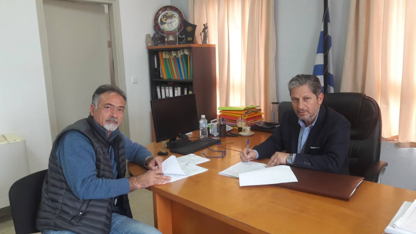 Υπεγράφησαν οι συμβάσεις ύψους 122.168 ευρώ για τρεις νέες γεωτρήσεις