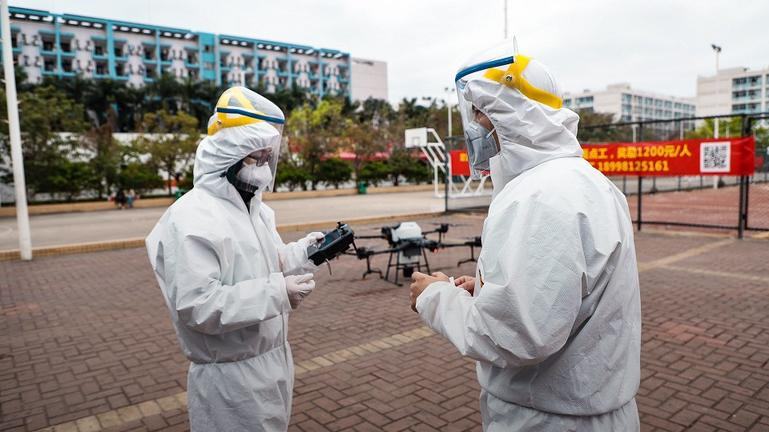 Κορωνοϊός: Τα drones στη μάχη για τον περιορισμό της εξάπλωσης του ιού
