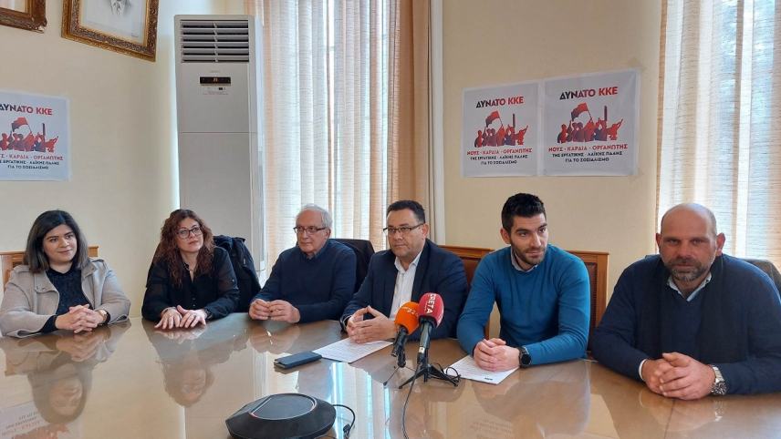 Αυτοί είναι οι υποψήφιοι του ΚΚΕ στην εκλογική περιφέρεια Ηρακλείου