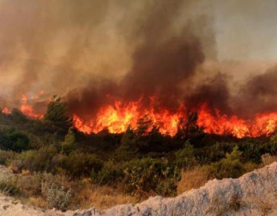 Στο αυτόφωρο ο υπαίτιος της φωτιάς με το αντικριστό