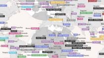 Αυτός ο χάρτης δείχνει σε τι είναι καλύτερη κάθε χώρα. Και η Ελλάδα ήταν μία έκπληξη