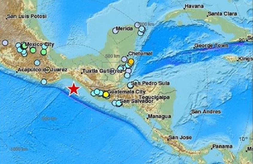Φοβερός σεισμός 8 Ρίχτερ στο Μεξικό 2 νεκροί /videos