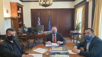 Δήμος Γόρτυνας: Συνάντηση με τον αναπληρωτή υπουργό Εσωτερικών, Στέλιο Πέτσα