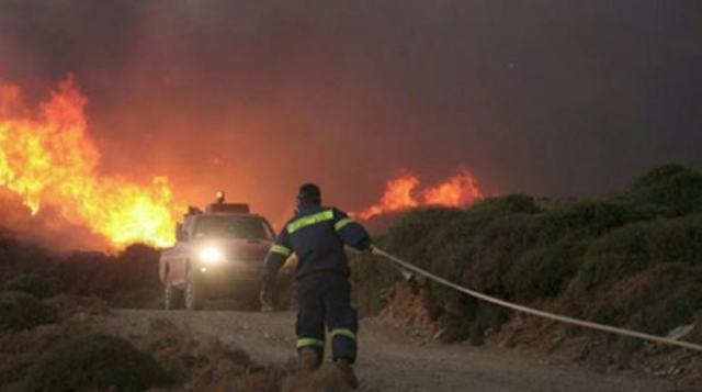 Φωτιά αναστάτωσε τον Αγιο Θωμά στη Γόρτυνα