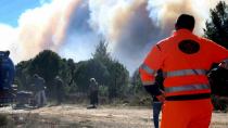 Φωτιά στα Δαμάνια - Ολονύχτια μάχη με τις φλόγες