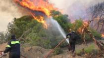 Δήμος Φαιστού: Με τη συνδρομη εθελοντών του Ε.Σ η κατάσβεση πυρκαγιάς στο Πέρι