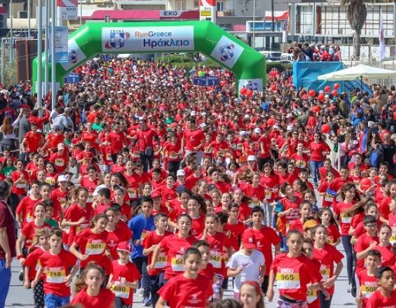 Πάνω από 4.500 συμμετοχές στο Run Greece Ηράκλειο