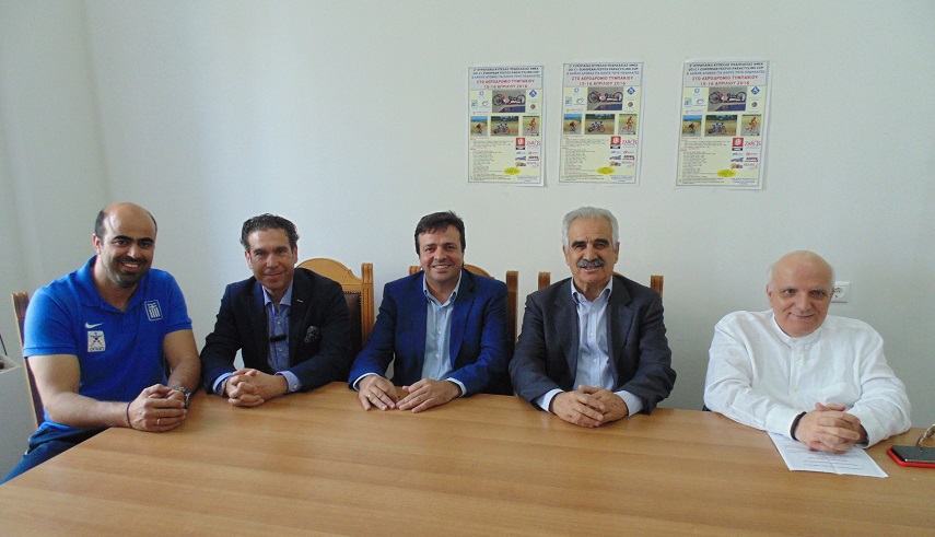 Με την στήριξη της Περιφέρειας το Ευρωπαϊκό κύπελλο ποδηλασίας ΑμεΑ στο αεροδρόμιο Τυμπακίου