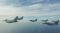 Κρήτη: Πτήσεις  ελληνικών F-16 και γαλλικών Rafale  στα νοτιοανατολικά του νησιου