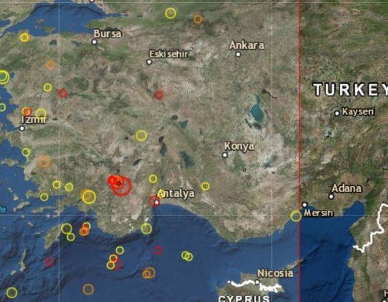 Ισχυρός σεισμός ταρακούνησε την Τουρκία!