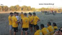 Συνεχίστηκε με δυναμικές παρουσίες το 5ο Τουρνουά Beach Soccer στην Καταλυκή Τυμπακίου
