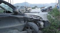 Σύγκρουση αυτοκινήτων στο δρόμο Μοίρες - Πόμπια (Φωτογραφίες)