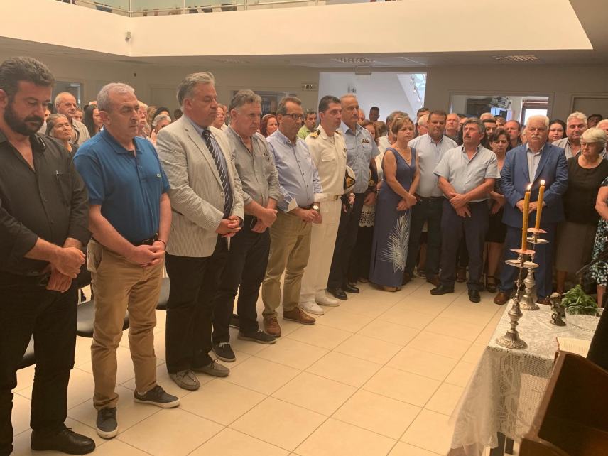 Για την ορκωμοσία του νέου Δημάρχου Βιάννου ο Σωκράτης Βαρδάκης