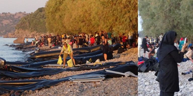Εκατοντάδες πρόσφυγες φθάνουν καθημερινά στα ελληνικά νησιά