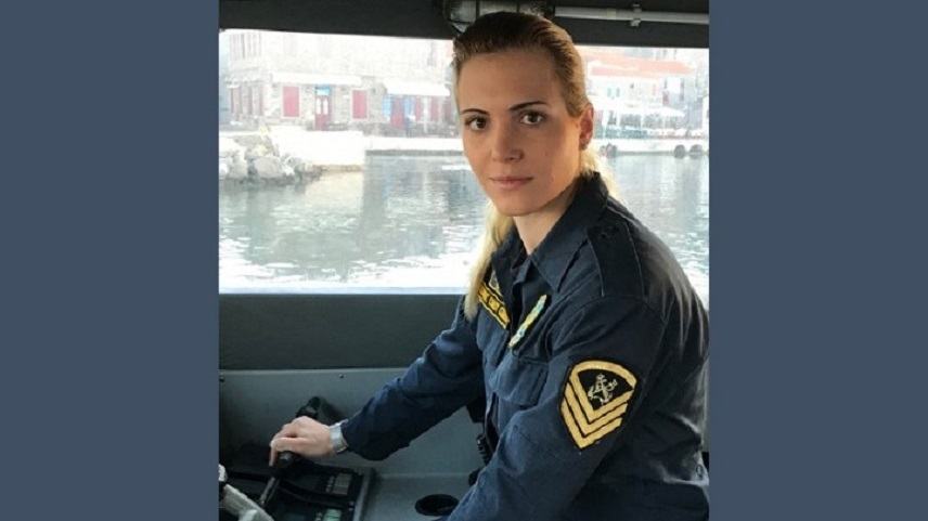 Η μόνη γυναίκα κυβερνήτης σκάφους στα ανατολικά σύνορα!