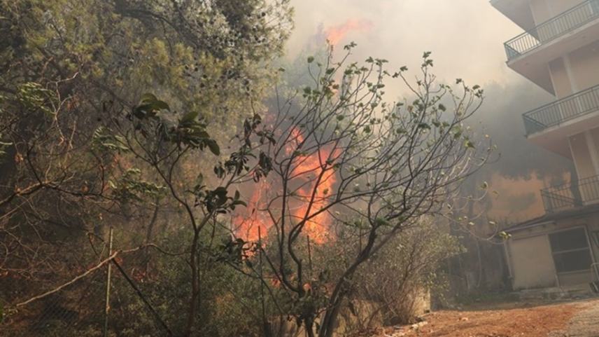 Χωρίς ενιαίο μέτωπο η πυρκαγιά στη ΒΑ Αττική-Bρέθηκε απανθρακωμένη σορός γυναίκας