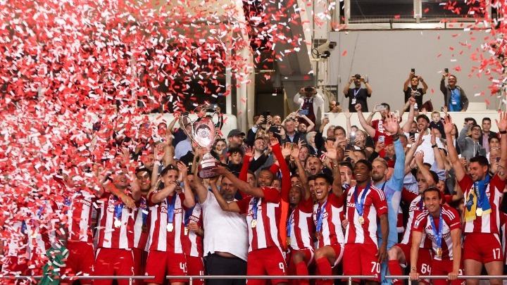 Νταμπλούχος ο Ολυμπιακός-επικράτησε με 2-0 του ΟΦΗ στο Ολυμπιακό Στάδιο