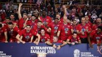 Μπάσκετ: Κυπελλούχος Ελλάδος ο Ολυμπιακός (hl)