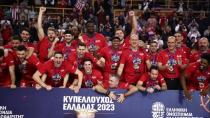 Μπάσκετ: Κυπελλούχος Ελλάδος ο Ολυμπιακός (hl)