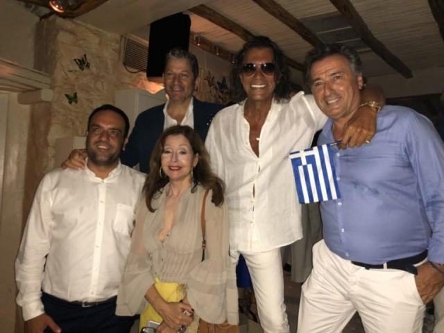 O Δήμαρχος Γόρτυνας στο πάρτι του Ψινάκη!