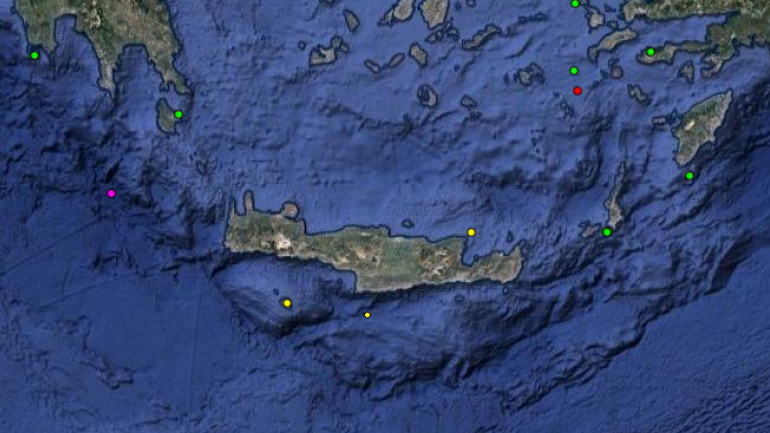 Σεισμός 4.1 Ρίχτερ ταρακούνησε την Κρήτη