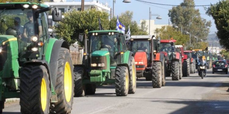 Στους δρόμους σήμερα οι αγρότες της Κρήτης