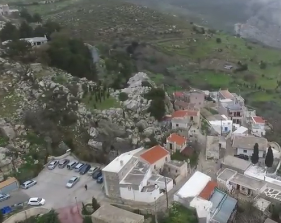 Το πανέμορφο χωριό Καπετανιανά ... από ψηλά (βίντεο)