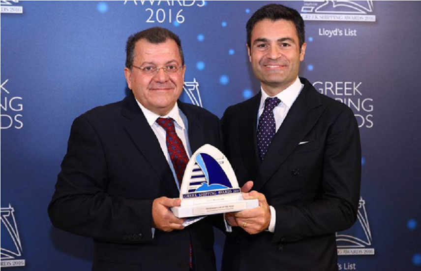 ΣΤΙΣ ΜΙΝΩΙΚΕΣ ΓΡΑΜΜΕΣ ΤΟ ΒΡΑΒΕΙΟ PASSENGER LINE OF THE YEAR 2016